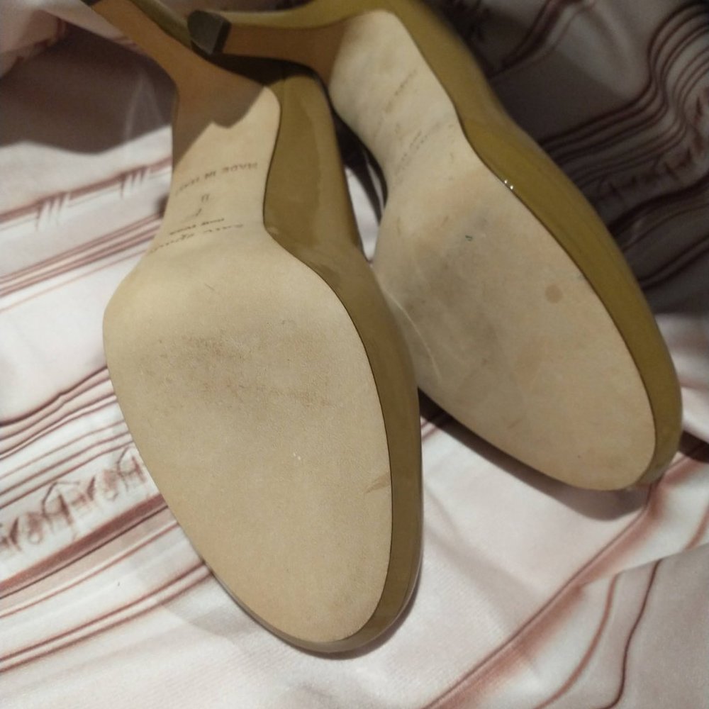 kate spade nude pumps